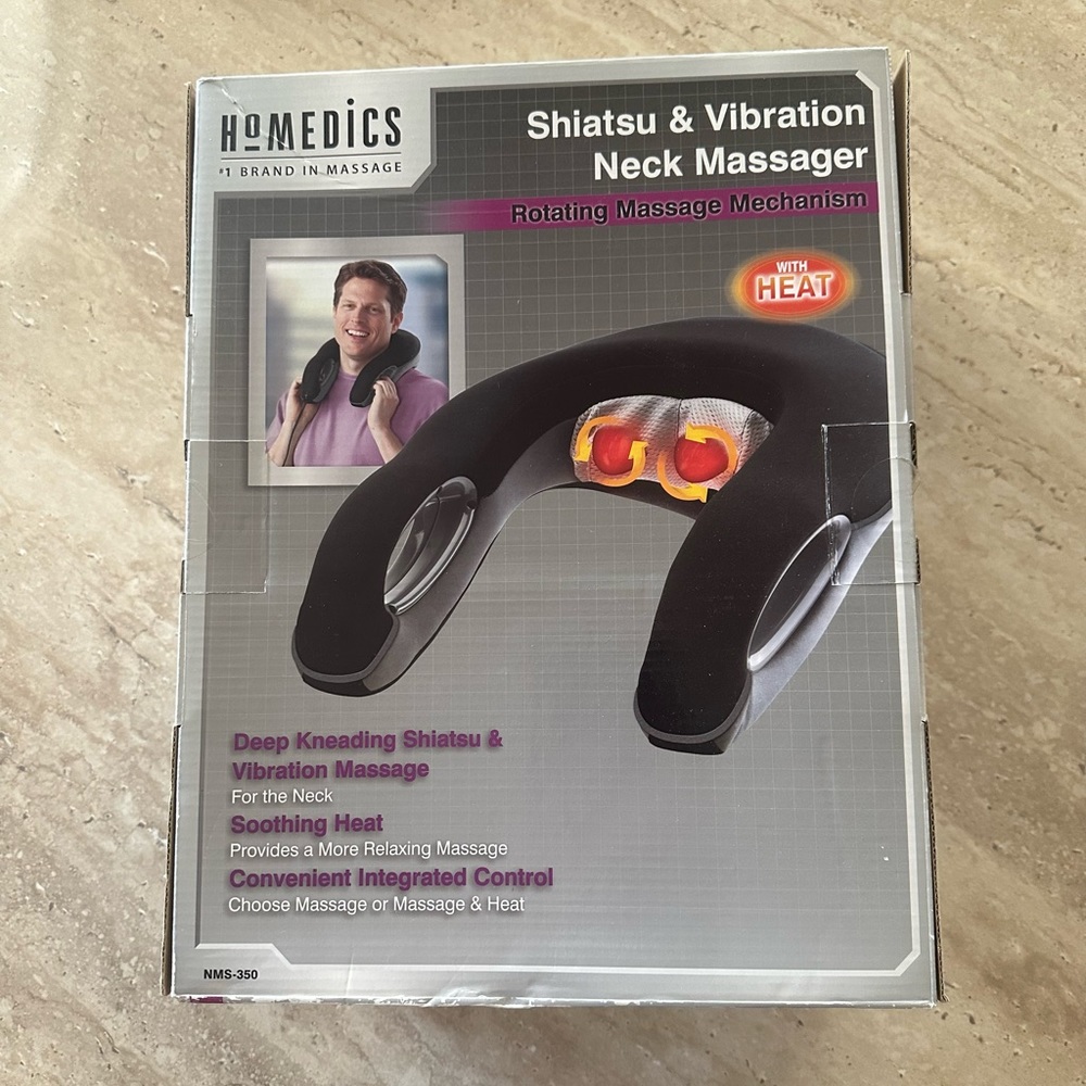 New Homedics Shiatsu Neck Massager